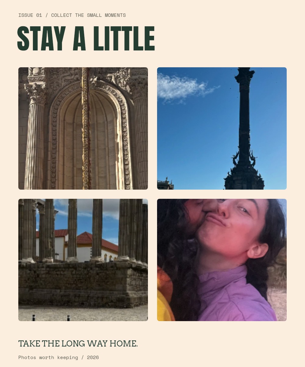 Make a weekend photo zine.